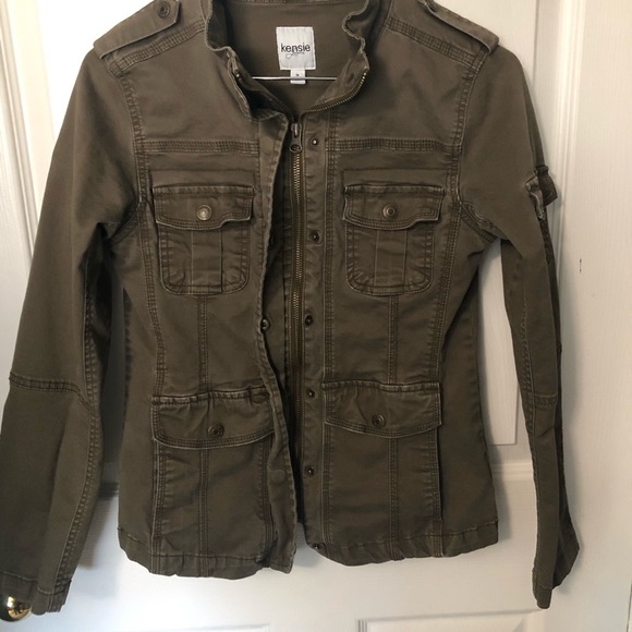 Kenzie Jeans military jacket - Picture 2 of 14